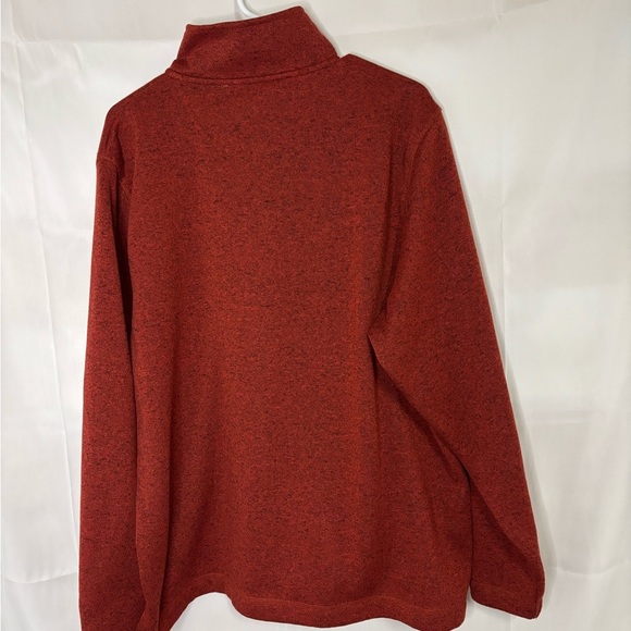 Mens size XL wrangler brand half zip fleece jacket, #F720 - Picture 2 of 5